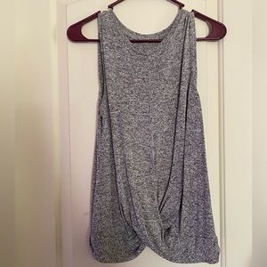 Sleeveless sweater blouse